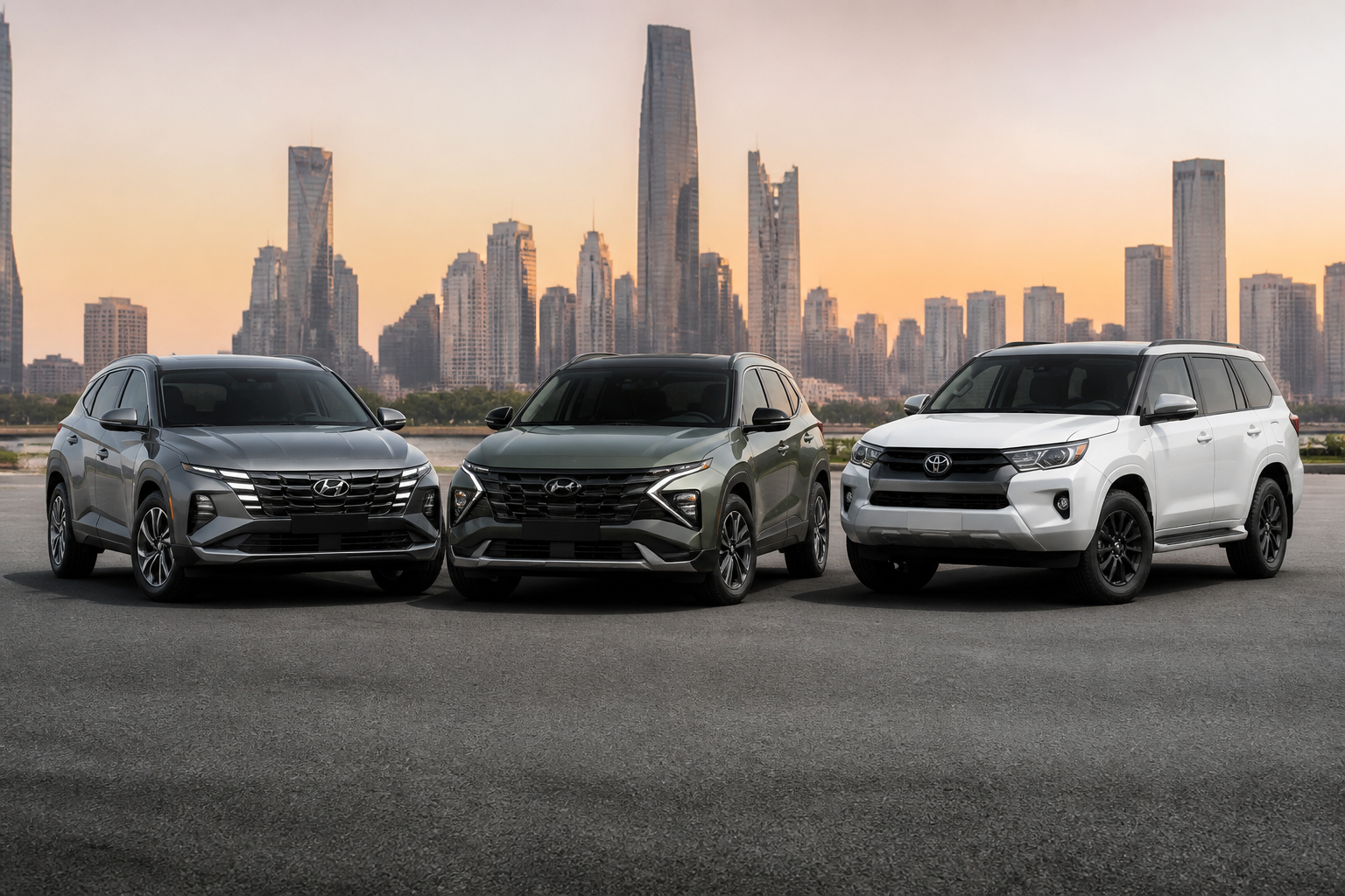 أفضل سيارات SUV عائلية مستعملة في السعودية 2026: مقارنة هيونداي توسان وكيا سبورتاج وتويوتا فورتشنر — بيانات كارسويتش الحصرية
